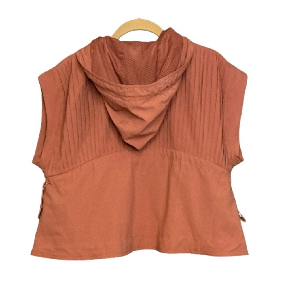 FP Movement Pleaty Please Hooded Vest in Red Rock - Picture 5 of 10
